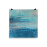 Raindrops - Contemporary Art Print - The Modern Home Co. by Liz Moran
