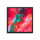 Pink and Teal Wall Art - Framed Poster - Art Print - The Modern Home Co. by Liz Moran