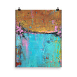 Montego Bay - Poster Print - The Modern Home Co. by Liz Moran
