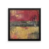Metal Square Series I - Framed Print - The Modern Home Co. by Liz Moran