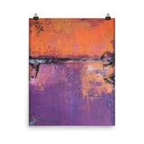 Poetic City - Poster Print - The Modern Home Co. by Liz Moran