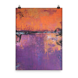 Poetic City - Poster Print - The Modern Home Co. by Liz Moran