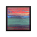 Umbre Art - Abstract Landscape - Framed Art Print - The Modern Home Co. by Liz Moran