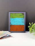 Rusted Graffiti - Framed photo paper poster - The Modern Home Co. by Liz Moran