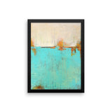Sea of Whispers - Framed poster print - The Modern Home Co. by Liz Moran