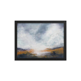 Morning Mist - Framed Poster Print - The Modern Home Co. by Liz Moran