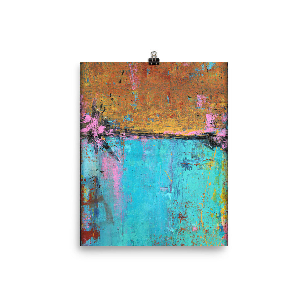 Montego Bay - Poster Print - The Modern Home Co. by Liz Moran