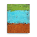 Rusted Graffiti - Canvas Art Print - The Modern Home Co. by Liz Moran