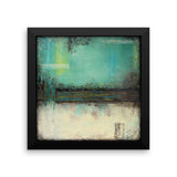 Green and White Wall Decor - Framed Print - The Modern Home Co. by Liz Moran