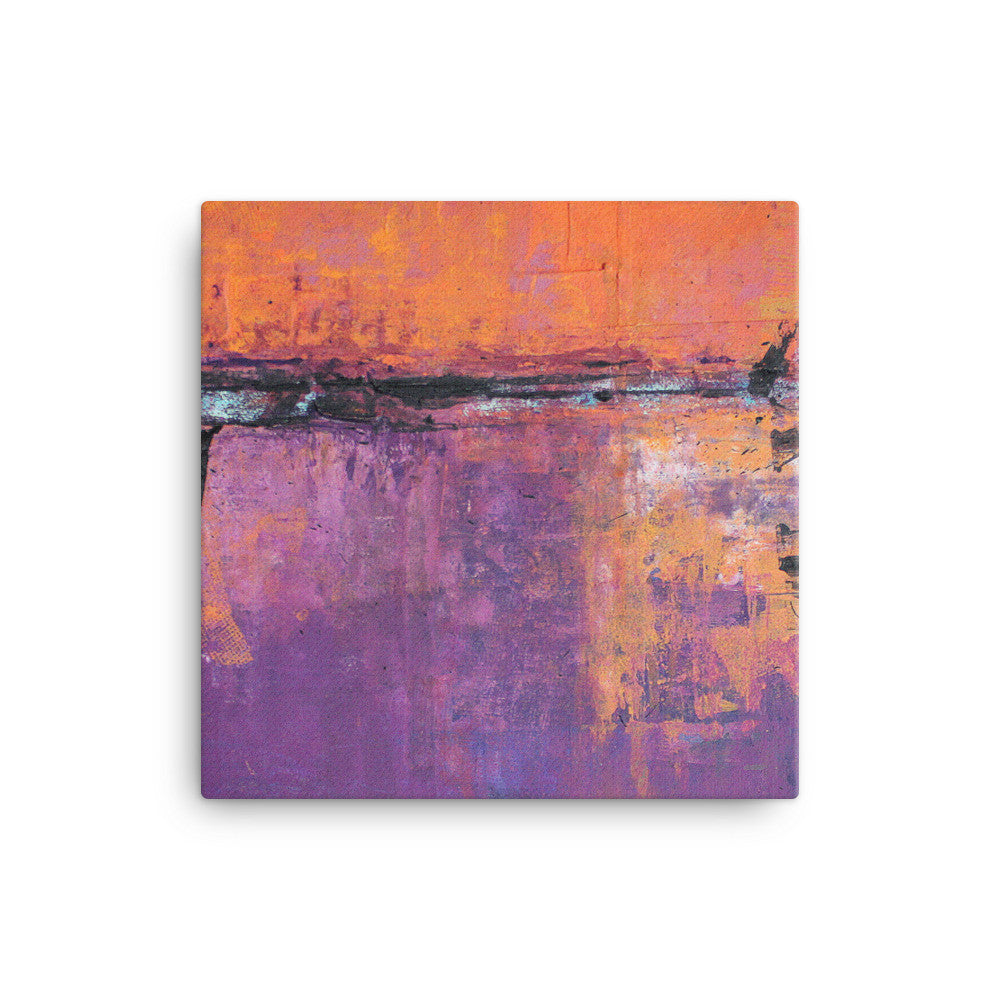 Poetic City - Wrapped Canvas Print - The Modern Home Co. by Liz Moran