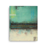 Sage Green and Ivory - Canvas Print - The Other Side - The Modern Home Co. by Liz Moran