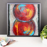 Zen Art - Framed poster - The Modern Home Co. by Liz Moran