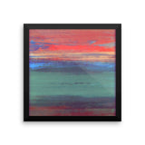 Umbre Art - Abstract Landscape - Framed Art Print - The Modern Home Co. by Liz Moran