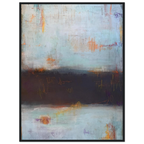 Echoes at Dusk- Fine Art Framed Poster