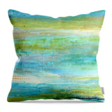 lime green decorative pillow