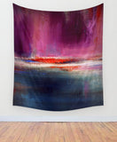 Romance – Purple and Blue Wall Tapestry– Luxe Wall Decor - The Modern Home Co. by Liz Moran