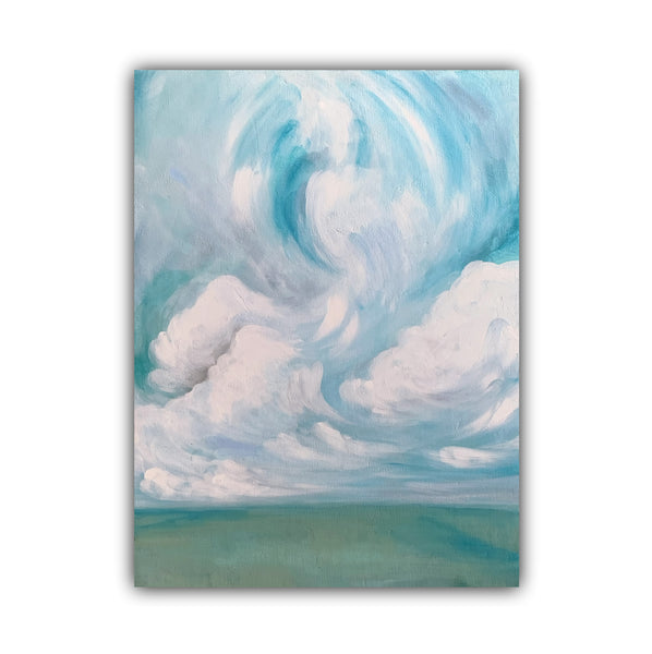Spring Landscape II - The Modern Home Co. by Liz Moran