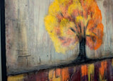 Tree In Autumn Landscape - SOLD - The Modern Home Co. by Liz Moran