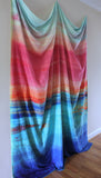 Retro Sunshine – Abstract Sea and Sun – California Surfing – Wall Tapestry - The Modern Home Co. by Liz Moran