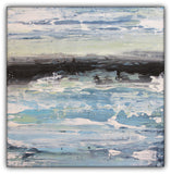 Tide Flow - Heavy Texture Acrylic Painting - The Modern Home Co. by Liz Moran