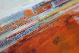 Santa Fe Vibes - Mixed Media Painting on Canvas - SOLD - The Modern Home Co. by Liz Moran