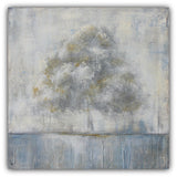 Be Still - Abstract Tree Landscape Painting - SOLD - The Modern Home Co. by Liz Moran