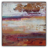 Red Rock Canyon - Textured Abstract Art - The Modern Home Co. by Liz Moran