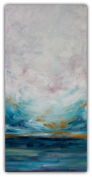 Seascape Painting "Out to Sea" - The Modern Home Co. by Liz Moran