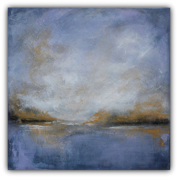 Contemporary Landscape Painting "Hope" - The Modern Home Co. by Liz Moran