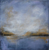 Contemporary Landscape Painting "Hope" - The Modern Home Co. by Liz Moran