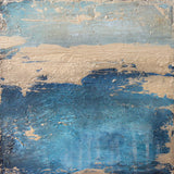 Moonstone - Navy Abstract Painting - The Modern Home Co. by Liz Moran