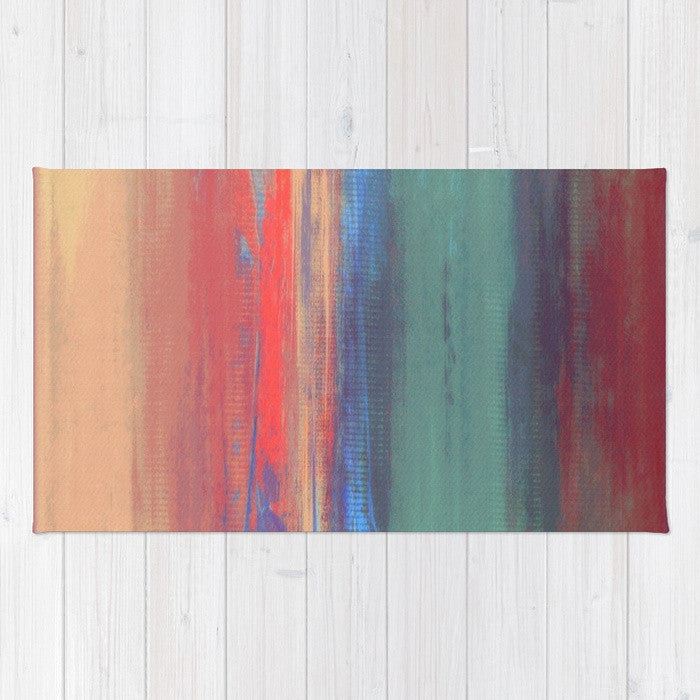 Afternoon Sky - Pastel Area Rug - The Modern Home Co. by Liz Moran