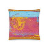 Island Daze - Bright Throw Pillow