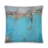 Blue and White Decorative Pillow
