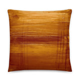 Golden Orange Pillow