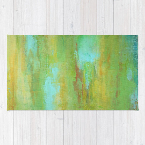 Lime - Green Area Rug - The Modern Home Co. by Liz Moran