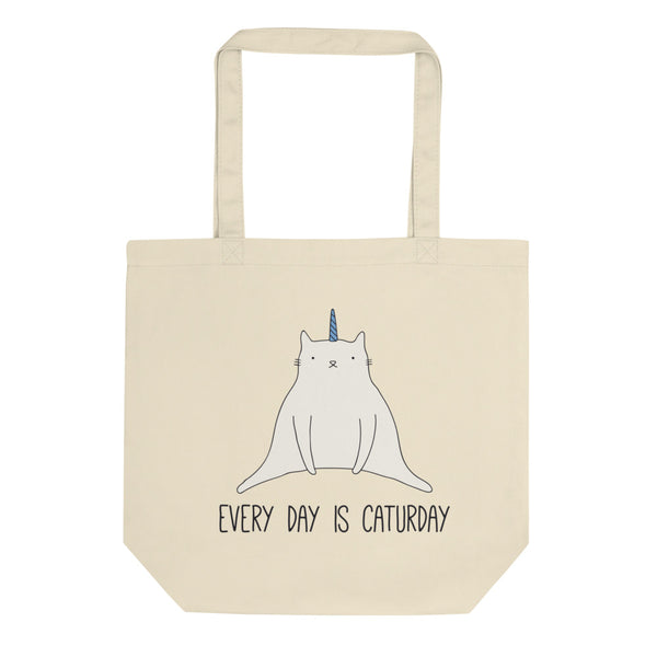 Caturday - Eco Tote Bag - The Modern Home Co. by Liz Moran