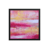 Sherbet - Framed Poster Print - The Modern Home Co. by Liz Moran