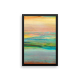 Minimalist Art - Abstract Sky and Clouds - Framed Art Print - The Modern Home Co. by Liz Moran