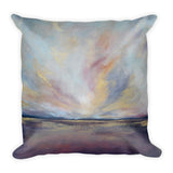 Purple and Gold Throw Pillow - The Modern Home Co. by Liz Moran