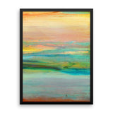 Minimalist Art - Abstract Sky and Clouds - Framed Art Print - The Modern Home Co. by Liz Moran