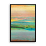 Minimalist Art - Abstract Sky and Clouds - Framed Art Print - The Modern Home Co. by Liz Moran