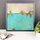 Sea of Whispers - Framed poster print - The Modern Home Co. by Liz Moran