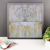 Solstice - Framed Tree Poster - Gold Wall Art - The Modern Home Co. by Liz Moran