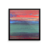 Umbre Art - Abstract Landscape - Framed Art Print - The Modern Home Co. by Liz Moran