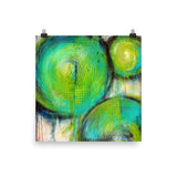 Firefly - Abstract Art Poster - The Modern Home Co. by Liz Moran