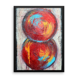 Zen Art - Framed poster - The Modern Home Co. by Liz Moran