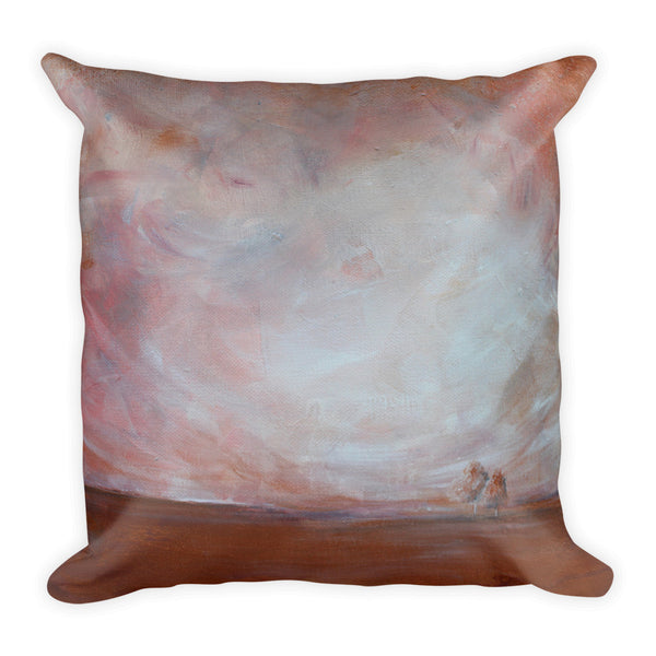 Quite Distance - Landscape Art Pillow - The Modern Home Co. by Liz Moran