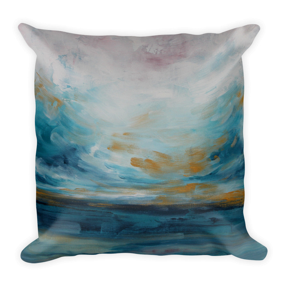 Out to Sea - Nautical Throw Pillow - The Modern Home Co. by Liz Moran