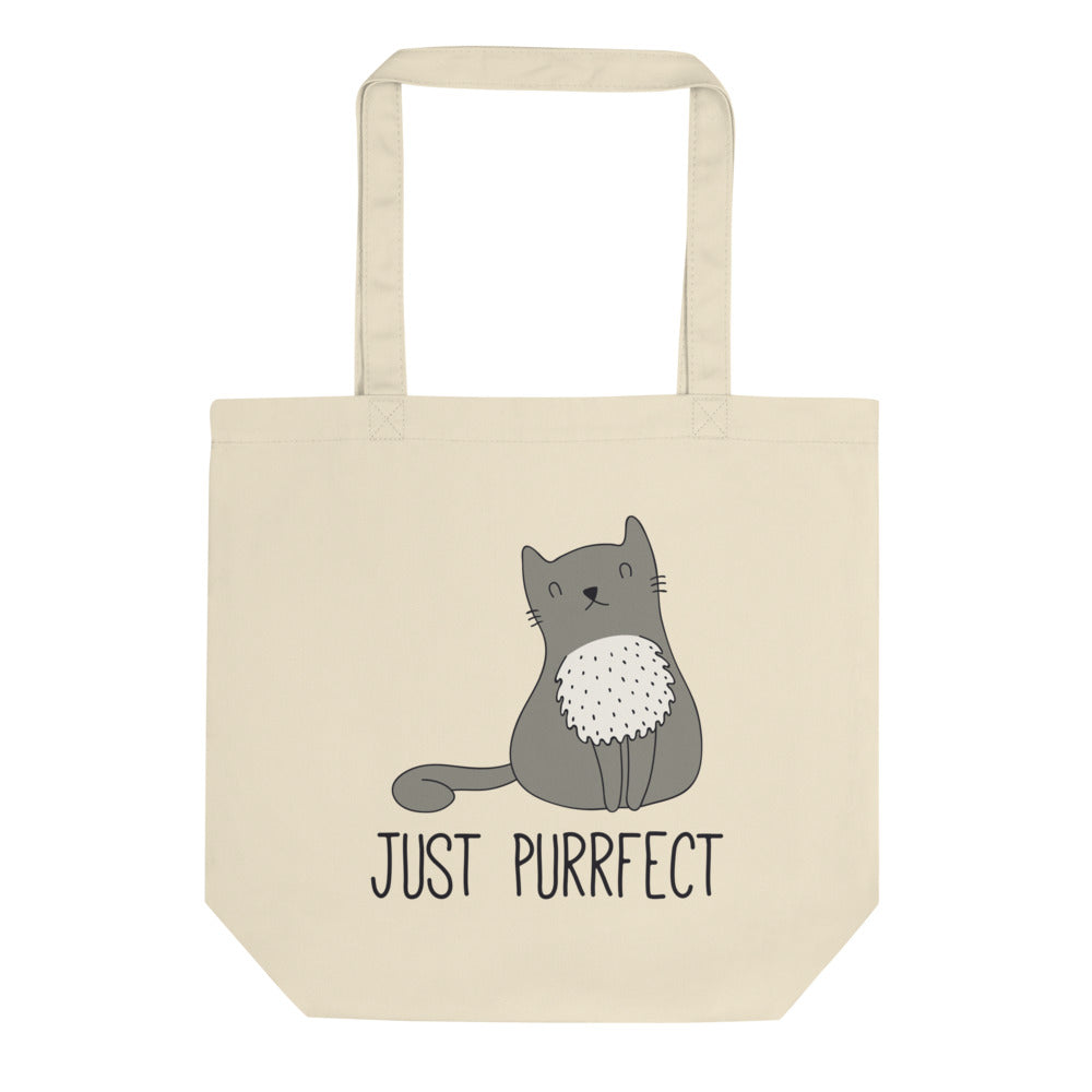 Purrfect - Eco Tote Bag - The Modern Home Co. by Liz Moran